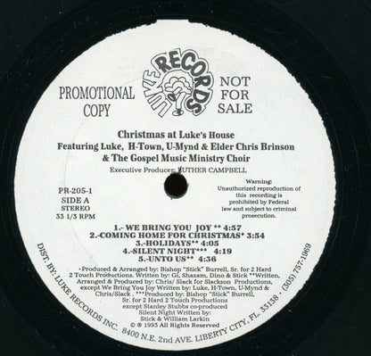 Various : Christmas At Luke's House (LP, Promo)