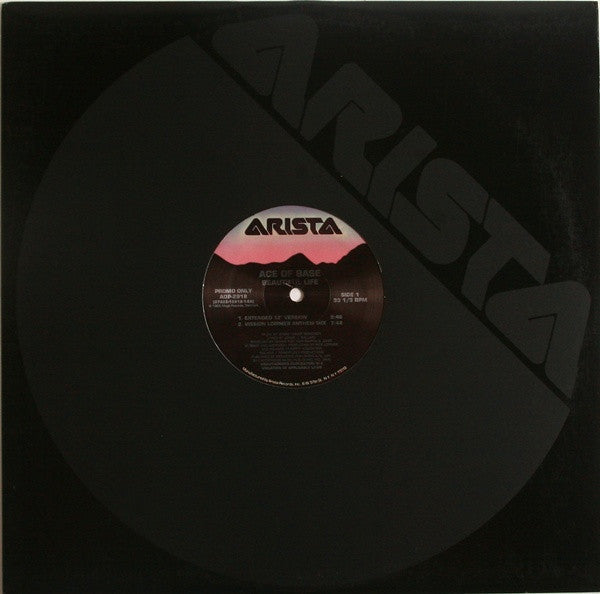 Ace Of Base : Beautiful Life (2x12", Promo)