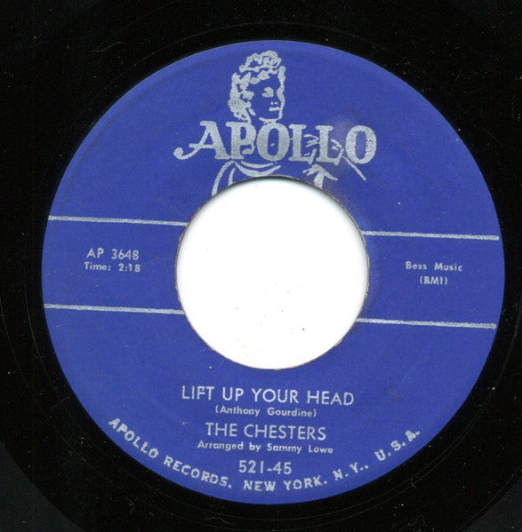 The Chesters : Lift Up Your Head / The Fires Burn No More (7", Single)