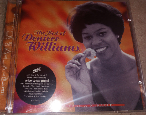 Deniece Williams : Gonna Take A Miracle: The Best Of Deniece Williams (CD, Comp, Pit)
