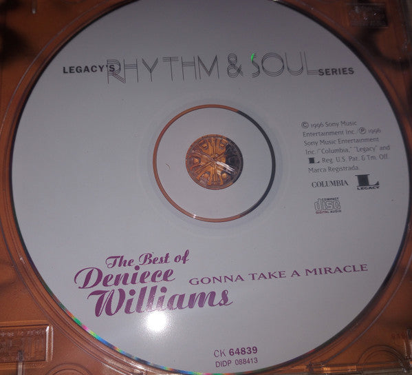 Deniece Williams : Gonna Take A Miracle: The Best Of Deniece Williams (CD, Comp, Pit)