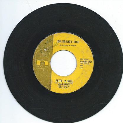 Patti LaBelle : Love Me Just A Little / The Jokes On You... (7")