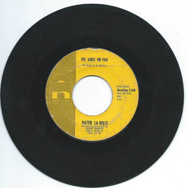 Patti LaBelle : Love Me Just A Little / The Jokes On You... (7")
