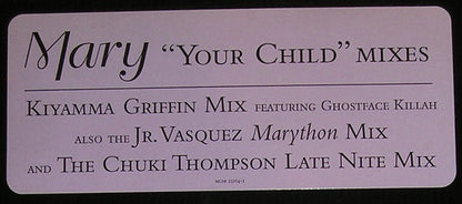 Mary J. Blige : Your Child (Mixes) (12", Promo)