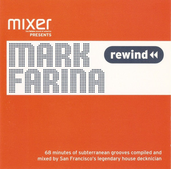 Mark Farina : Rewind (CD, Mixed, RE)