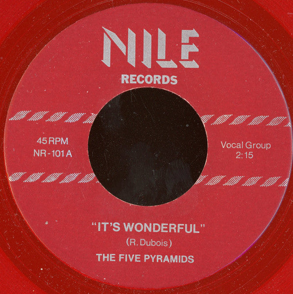 The Five Pyramids : It's Wonderful / Sugar Doll (7", Unofficial, Red)