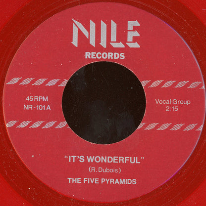 The Five Pyramids : It's Wonderful / Sugar Doll (7", Unofficial, Red)