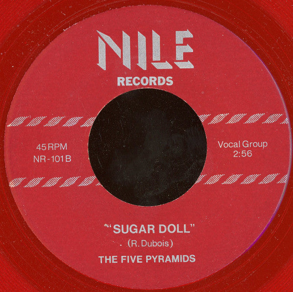 The Five Pyramids : It's Wonderful / Sugar Doll (7", Unofficial, Red)