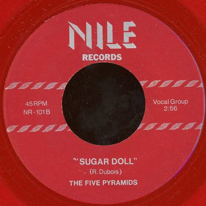 The Five Pyramids : It's Wonderful / Sugar Doll (7", Unofficial, Red)