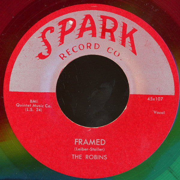The Robins : Loop De Loop Mambo / Framed (7", Unofficial, Mul)