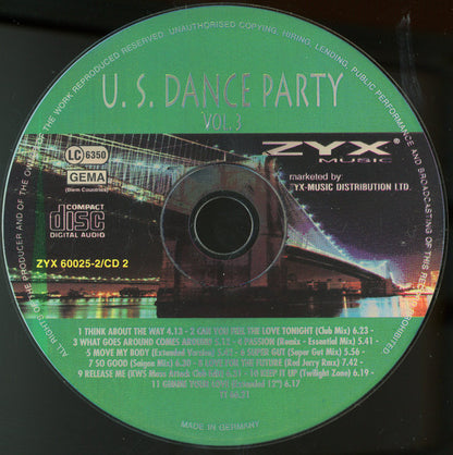 Various : U.S. Dance Party Vol. 3 (2xCD, Comp)
