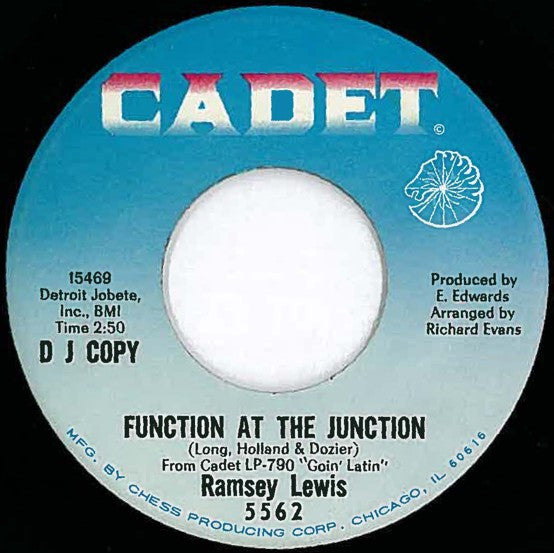 Ramsey Lewis : Function At The Junction / Hey, Mrs. Jones (7", Single, Promo)