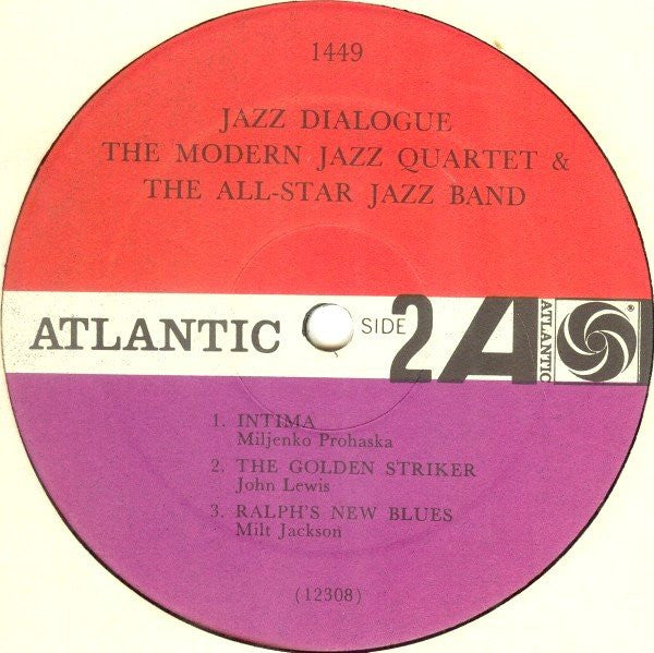 The Modern Jazz Quartet & The All-Star Jazz Band : Jazz Dialogue (LP, Album, Mono)