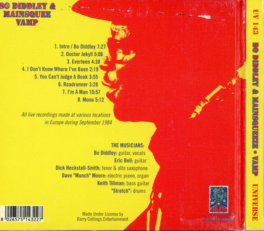 Bo Diddley & Mainsqueeze : Vamp (CD, Album)