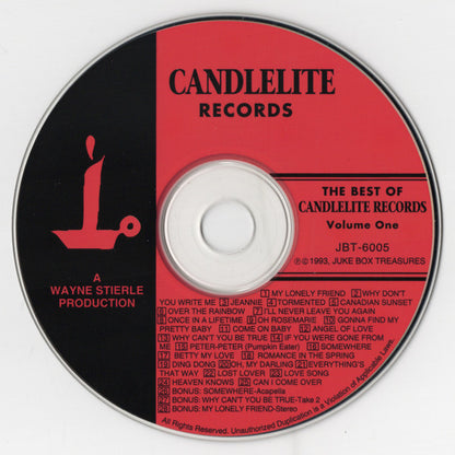Various : Best Of Candlelite Records, Vol. 1 (CD, Comp)
