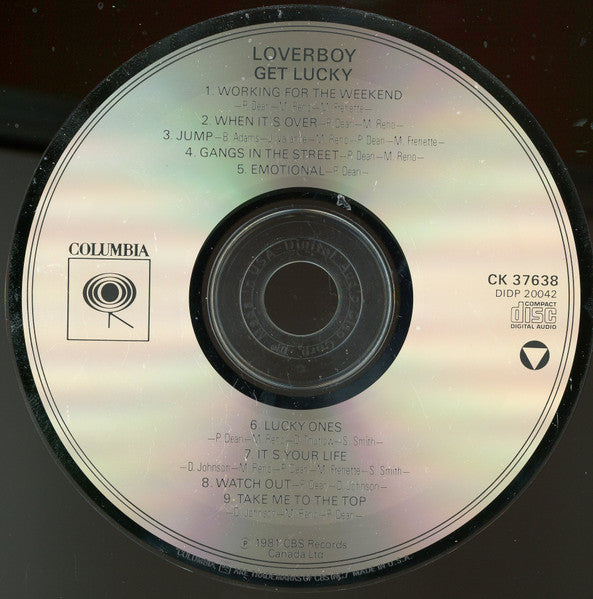 Loverboy : Get Lucky (CD, Album, RE)