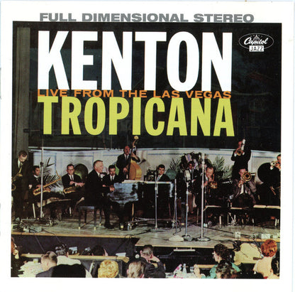 Stan Kenton : Kenton Live From The Las Vegas Tropicana (CD, Album, Promo, RE, RM)