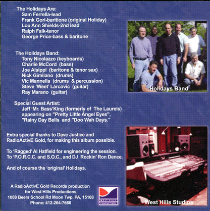 The Holidays (12) : For Your Love (CD, Album)