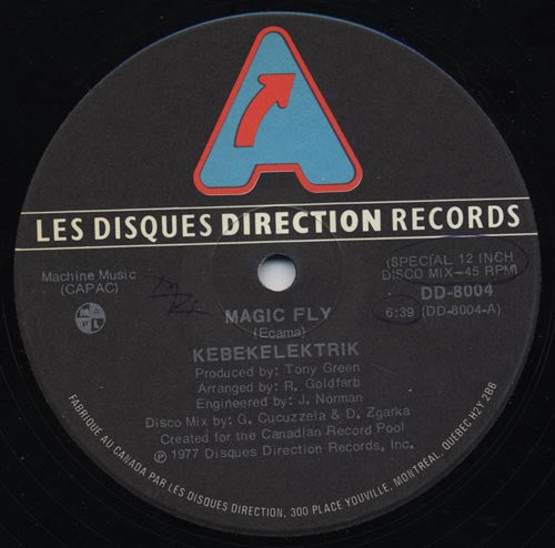 Kebekelektrik : Magic Fly (12")