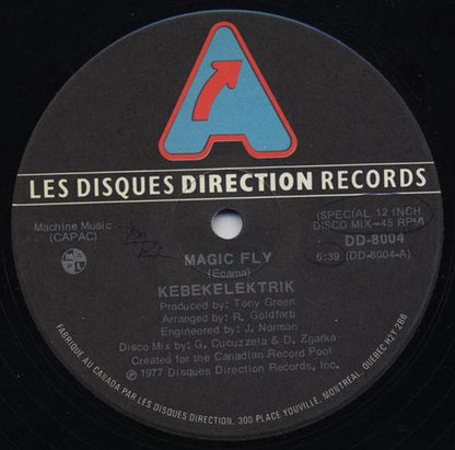 Kebekelektrik : Magic Fly (12")