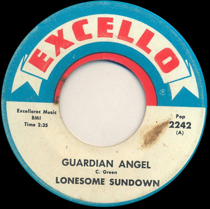 Lonesome Sundown : Guardian Angel / I Wanta Know Why (7", Single)