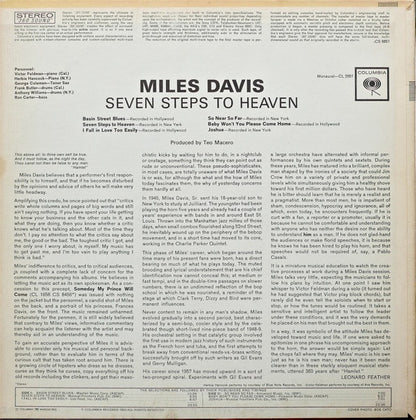Miles Davis : Seven Steps To Heaven (LP, Album, CSM)