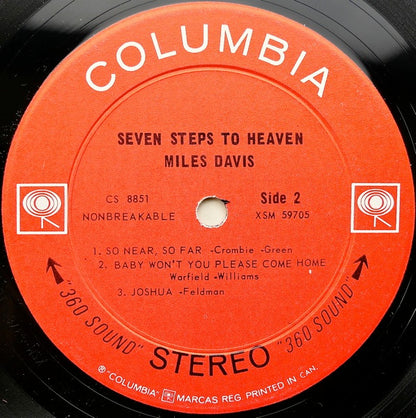 Miles Davis : Seven Steps To Heaven (LP, Album, CSM)