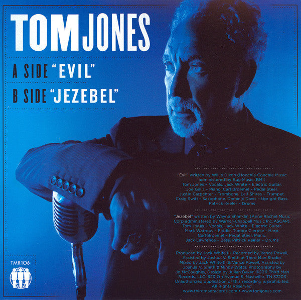 Tom Jones : Evil  (7", Single)