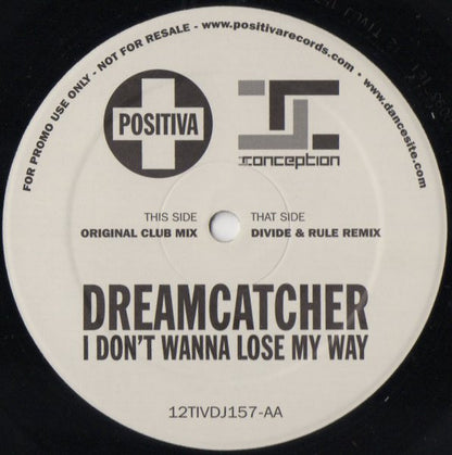Dreamcatcher : I Don't Wanna Lose My Way (12", Promo)