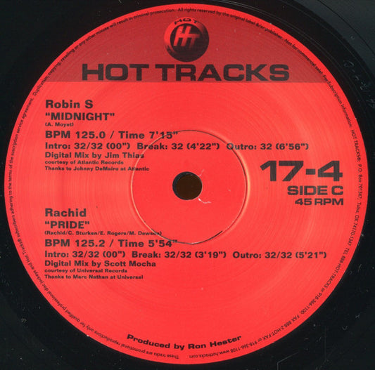 Various : Hot Tracks 17-4 (3x12", Comp)