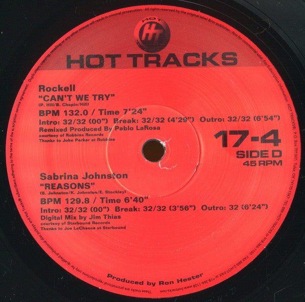 Various : Hot Tracks 17-4 (3x12", Comp)