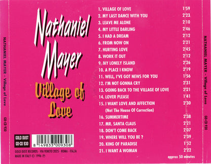 Nathaniel Mayer : Village Of Love (CD, Comp)