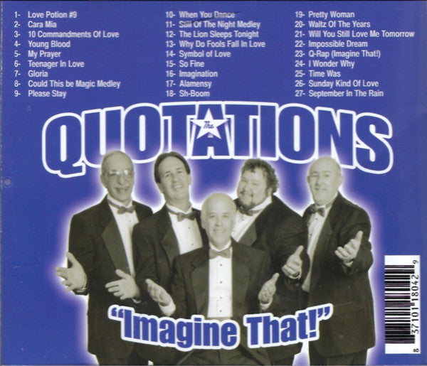 The Quotations : Imagine That! (CD, Comp)