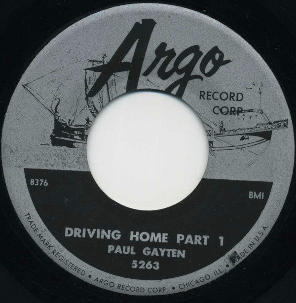 Paul Gayten : Driving Home (7", Single)