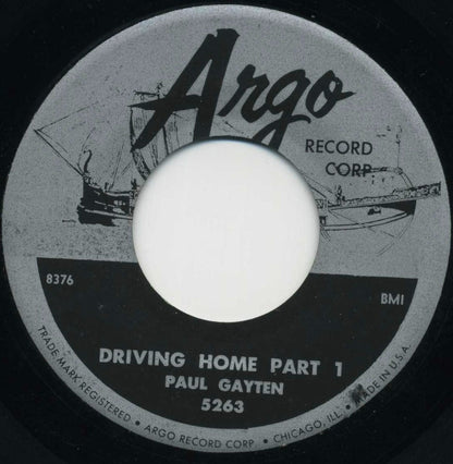 Paul Gayten : Driving Home (7", Single)