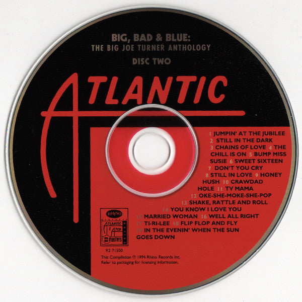 Big Joe Turner : Big, Bad & Blue: The Big Joe Turner Anthology (3xCD, Comp)