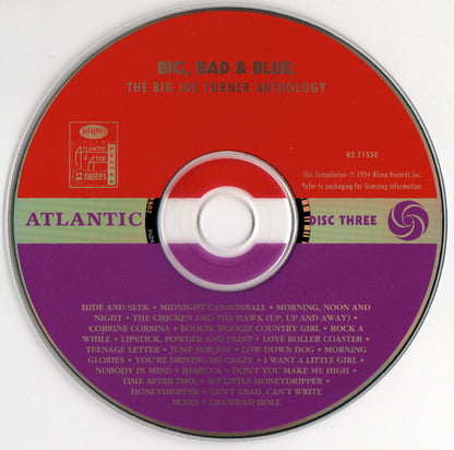 Big Joe Turner : Big, Bad & Blue: The Big Joe Turner Anthology (3xCD, Comp)