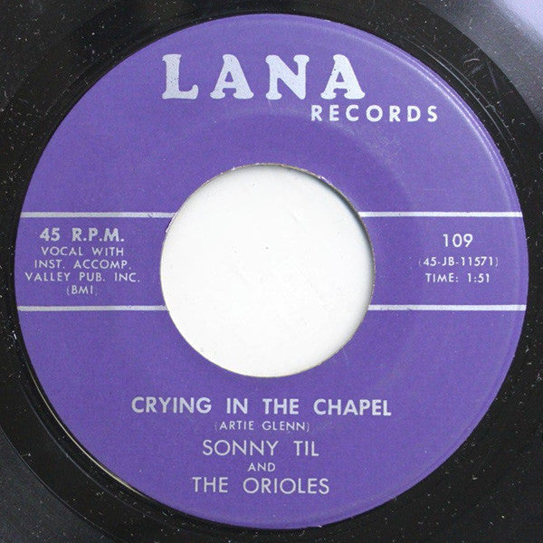 Sonny Til And The Orioles : Crying In The Chapel / What Are You Doing New Year's Eve? (7", Single, RE)