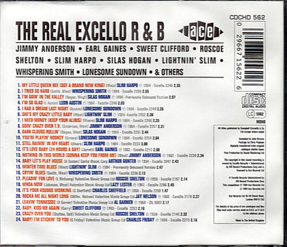 Various : The Real Excello R&B (CD, Comp, Mono, RE)
