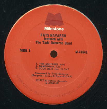 Fats Navarro Featured With Tadd Dameron And His Band : Featured With The Tadd Dameron Band (2xLP, Comp, RM, San)