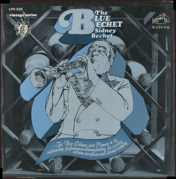 Sidney Bechet : The Blue Bechet (LP, Comp, Mono)