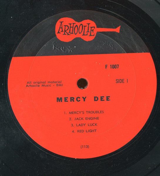 Mercy Dee Walton : Mercy Dee (LP, Album, Mono, RE)