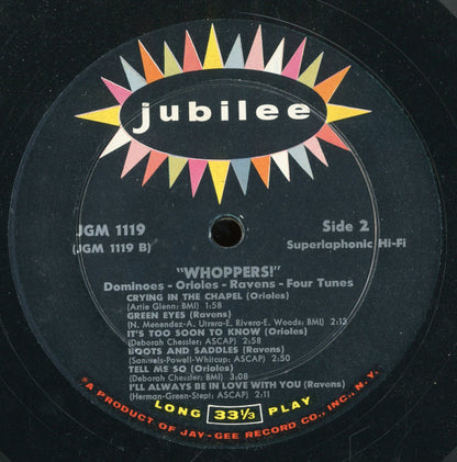 Various : Whoppers! (LP, Comp, Mono)