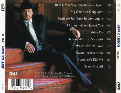 Jeff Carson : Real Life (CD, Album)