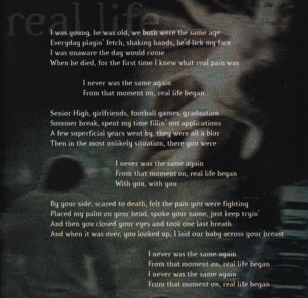 Jeff Carson : Real Life (CD, Album)
