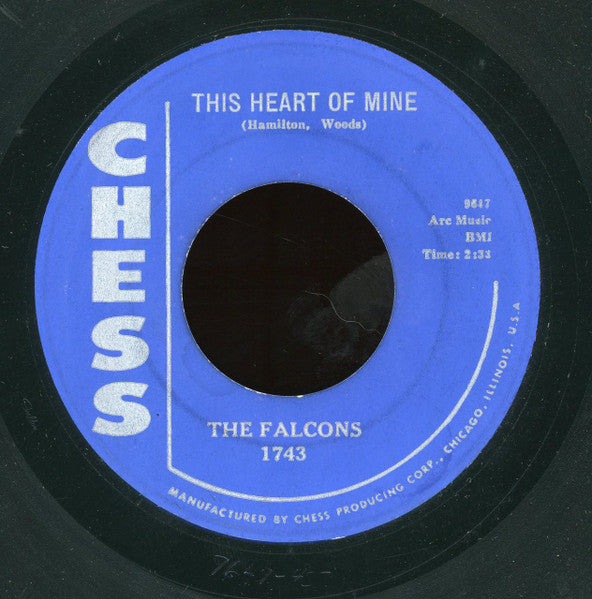 The Falcons : This Heart Of Mine (7")