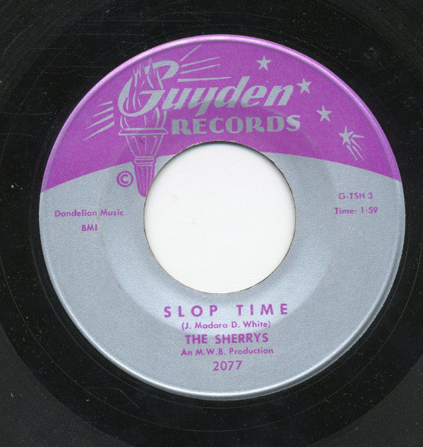 The Sherrys : Slop Time / Let's Stomp Again (7", Single)