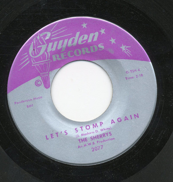 The Sherrys : Slop Time / Let's Stomp Again (7", Single)