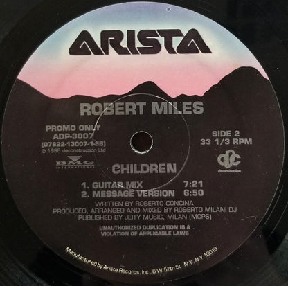 Robert Miles : Children (12", Promo)