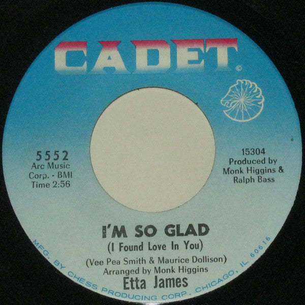 Etta James : I Prefer You (7", Single)